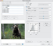 Picture Control Utility 画面（カスタムトーンカーブ使用時）