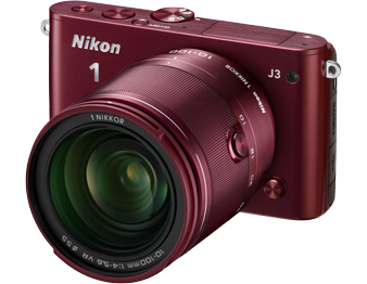 사진：Nikon 1 J3 小型10倍ズームキット